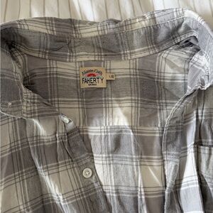 Faherty The Movement Featherweight Flannel Button Up Shirt